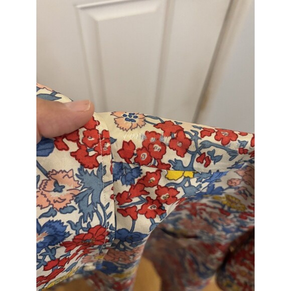 Reyn Spooner Design Thai Silk Shirt Men’s 2XL Abstract Leaf Floral Hawaiian vtg - Picture 12 of 12